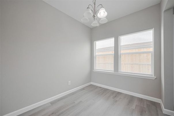 Chandelier, Empty room, Interior, Wood Texture Flooring