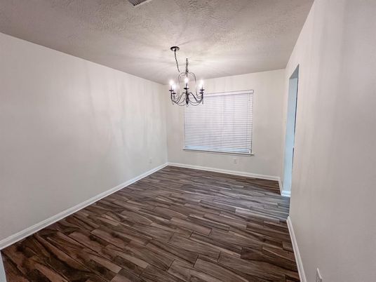 Chandelier, Empty room, Interior, Wood Texture Flooring
