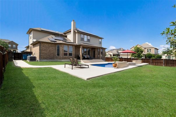 Backyard, Exterior, Pool, Solar Panels