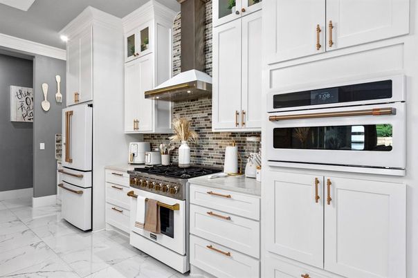 Interior, Kitchen, Marble, Recessed Lighting
