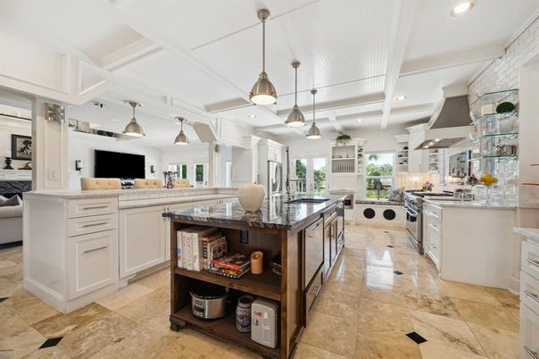 Interior, Kitchen, Pendant Lights, Recessed Lighting
