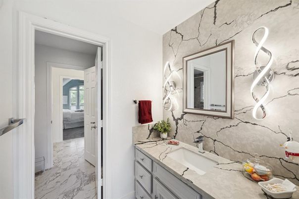 Bathroom, Interior, Marble, Marble Walls