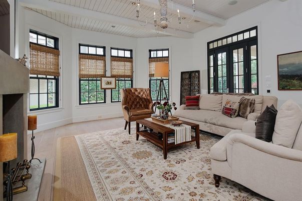 Chandelier, Interior, Living room, Wood Texture Flooring