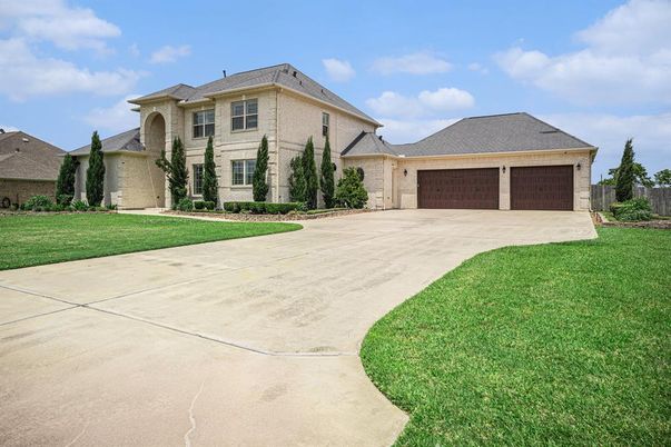 Attached, Backyard, Exterior, Facade, French Provincial