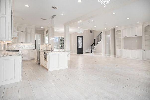 Interior, Kitchen, Pendant Lights, Recessed Lighting