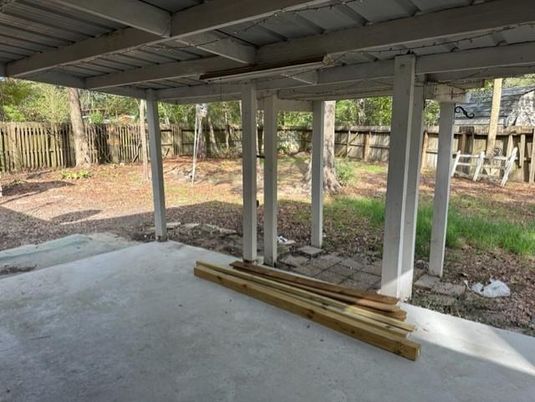Backyard, Exterior