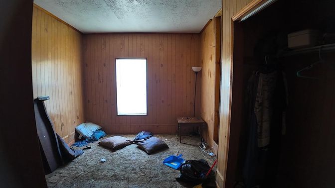 Empty room, Interior, Wooden Walls