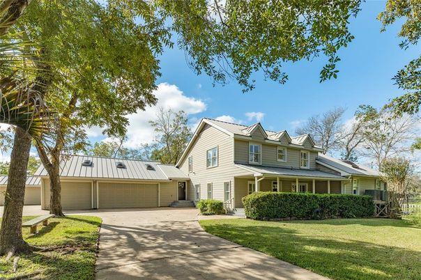 Attached, Backyard, Exterior, Facade, Farmhouse