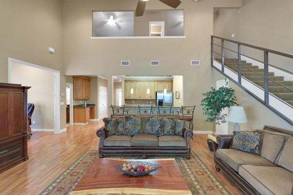Interior, Kitchen, Living room, Wood Texture Flooring
