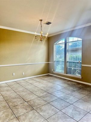 Chandelier, Empty room, Interior