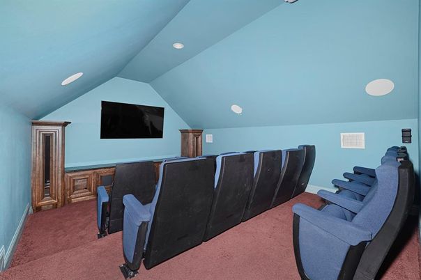 Interior, Recessed Lighting, Theatre Room