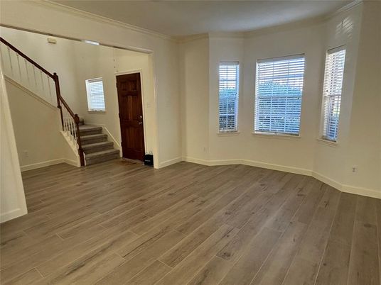 Empty room, Interior, Wood Texture Flooring
