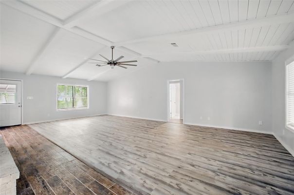 Empty room, Interior, Wood Texture Flooring