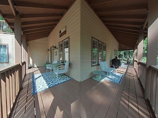 Exterior, Wood Texture Flooring