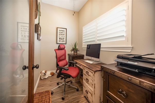 Home Office, Interior, Wood Texture Flooring
