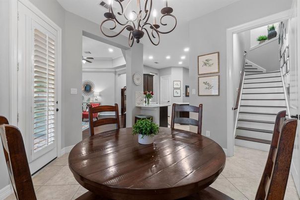 Chandelier, Dining room, Interior, Recessed Lighting