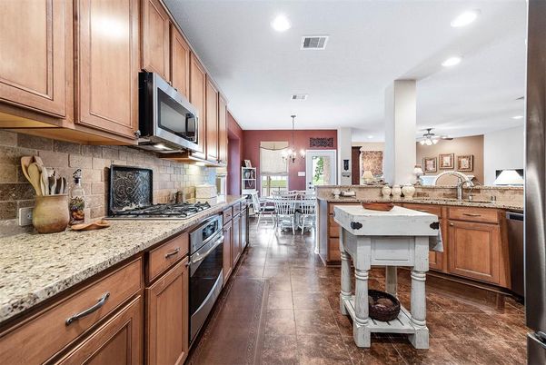 Dining room, Interior, Kitchen, Pendant Lights, Recessed Lighting