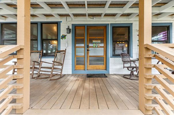 Exterior, Wood Texture Flooring