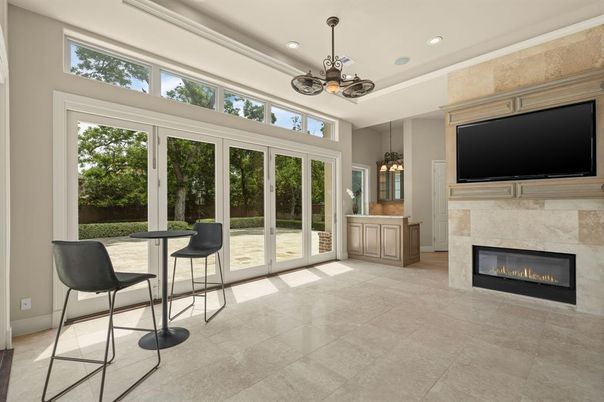 Fireplace, Interior, Pendant Lights, Recessed Lighting