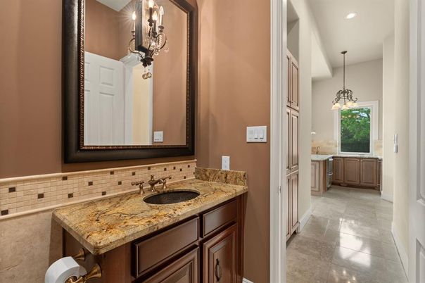 Bathroom, Interior, Pendant Lights, Recessed Lighting
