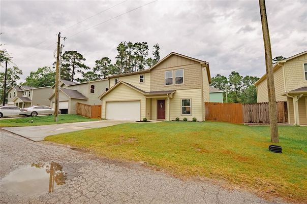 Attached, Backyard, Exterior, Facade, Farmhouse