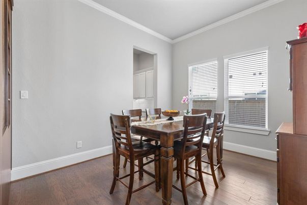 Dining room, Interior, Wood Texture Flooring