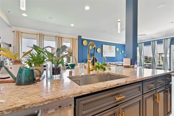 Interior, Kitchen, Pendant Lights, Recessed Lighting