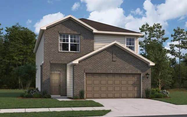 Attached, Exterior, Facade, Brick Facade, Brick Traditional