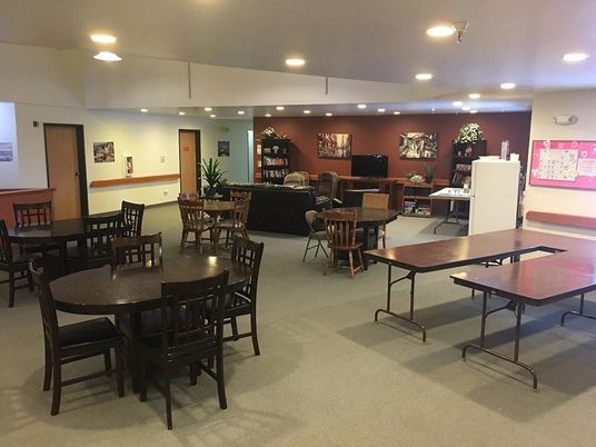 Dining room, Game Room, Interior, Living room, Recessed Lighting