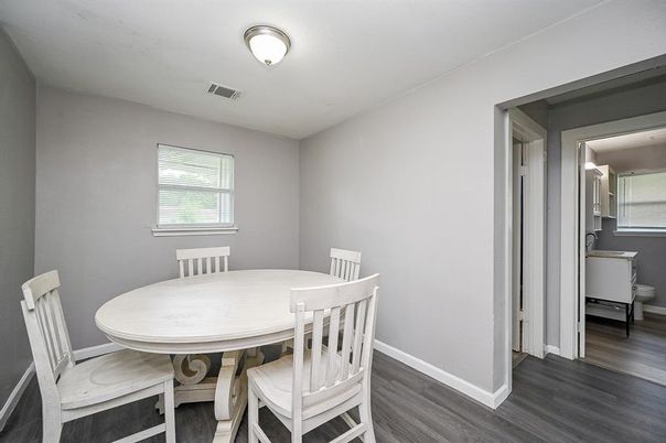 Dining room, Interior, Wood Texture Flooring