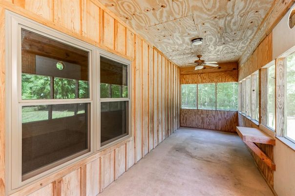 Interior, Sun Room, Wooden Walls