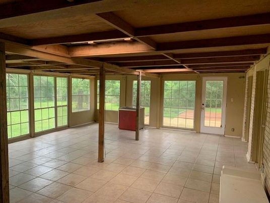 Interior, Wooden Beams