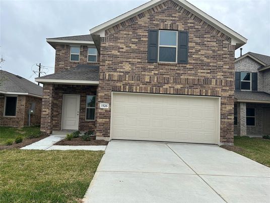 Attached, Exterior, Facade, Brick Facade, Brick Traditional
