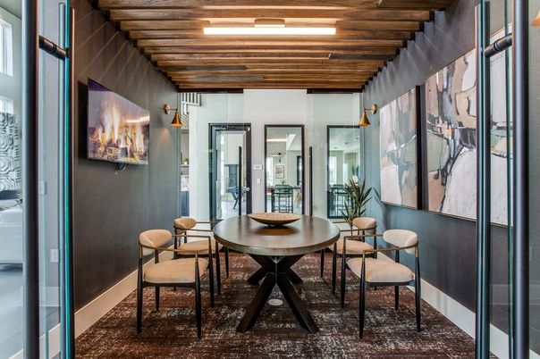 Dining room, Interior, Wooden Ceilings
