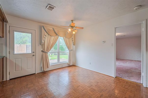 Empty room, Interior, Wood Texture Flooring