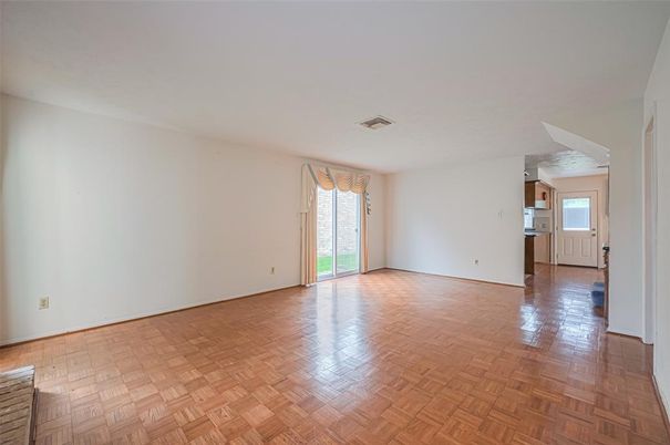 Empty room, Interior, Wood Texture Flooring