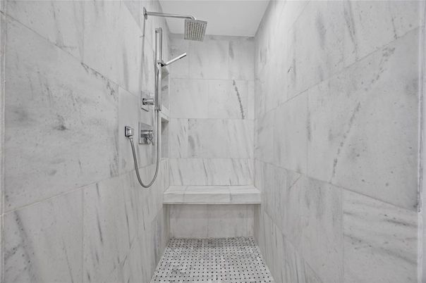 Bathroom, Interior, Marble Walls