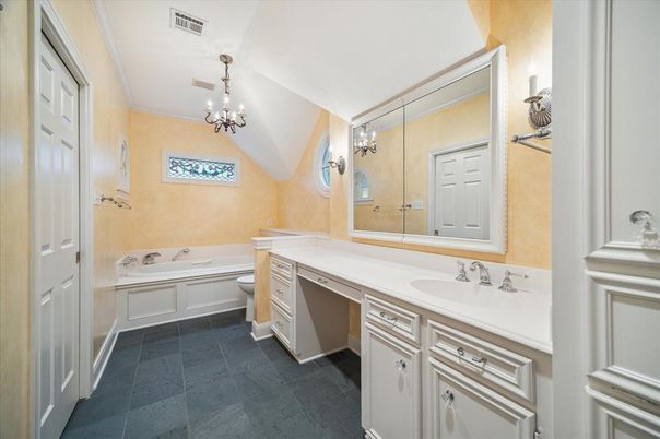 Bathroom, Chandelier, Dual Sink Vanities, Interior