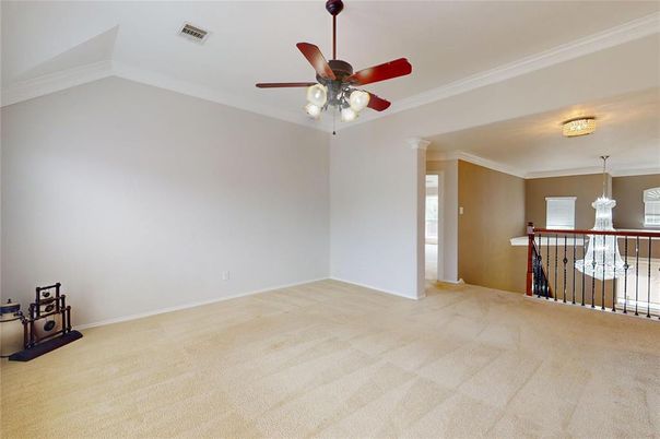 Chandelier, Empty room, Interior