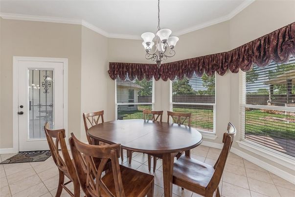 Chandelier, Dining room, Interior