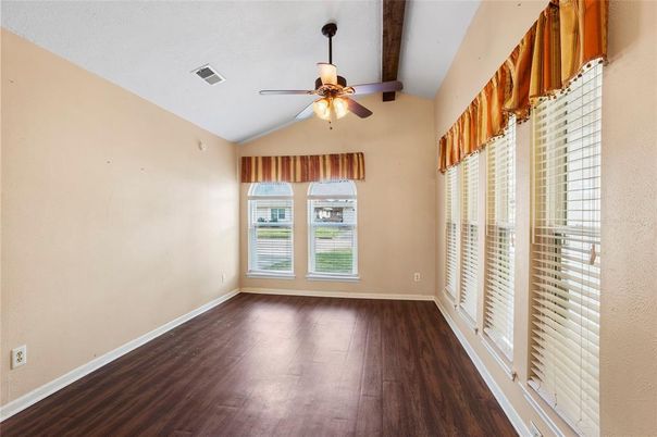 Empty room, Interior, Wood Texture Flooring