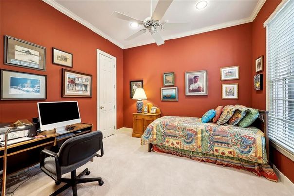 Bedroom, Home Office, Interior, Recessed Lighting