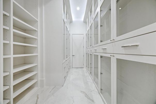 Interior, Marble, Recessed Lighting, Walk-in Closets