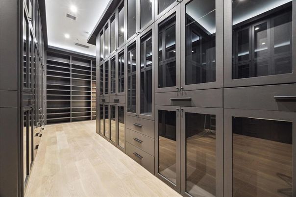 Interior, Recessed Lighting, Walk-in Closets, Wood Texture Flooring