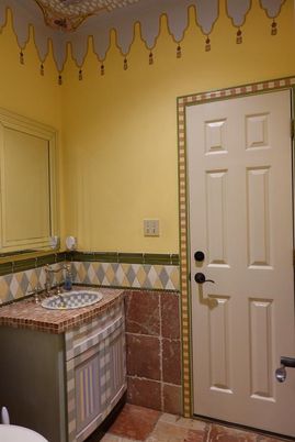 Bathroom, Interior, Tile Countertops