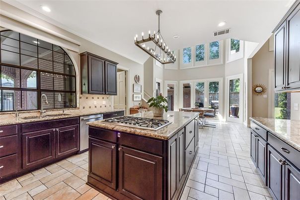 Chandelier, Interior, Kitchen, Recessed Lighting