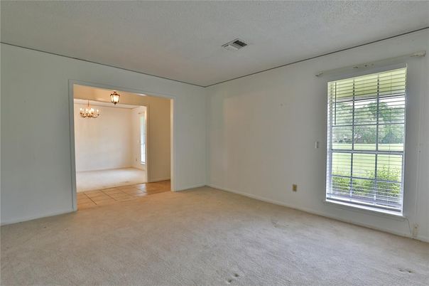 Chandelier, Empty room, Interior