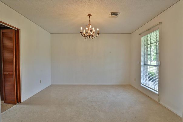 Chandelier, Empty room, Interior