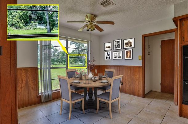Dining room, Interior, Sun Room
