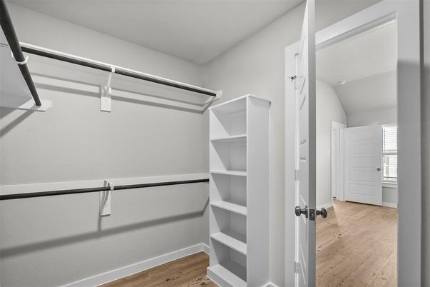 Interior, Walk-in Closets, Wood Texture Flooring